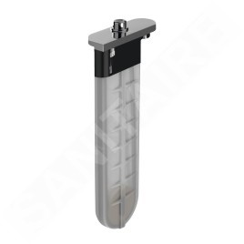 Hansgrohe Vivenis - Mitigeur sur le bord de baignoire, installation 4 trous, Sbox, noir mat 75444670
