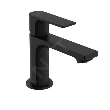 Hansgrohe Rebris E - Mitigeur de lavabo avec vidage, CoolStart, EcoSmart, noir mat 72587670