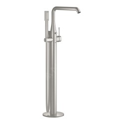 Grohe Essence - Mitigeur de baignoire à monter au sol, supersteel 23491DC1