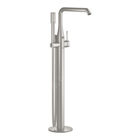 Grohe Essence - Mitigeur de baignoire à monter au sol, supersteel 23491DC1