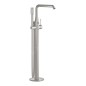 Grohe Essence - Mitigeur de baignoire à monter au sol, supersteel 23491DC1