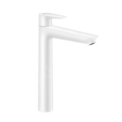 Hansgrohe Talis E - Mitigeur de lavabo avec tirette de vidage, blanc mat 71716700
