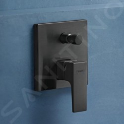 Hansgrohe Metropol - Mitigeur de baignoire encastré, noir mat 32545670