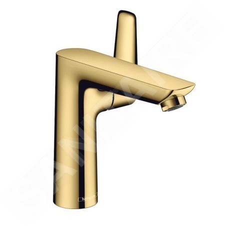 Hansgrohe Talis E - Mitigeur de lavabo avec tirette de vidage, aspect doré poli 71754990