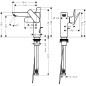 Hansgrohe Talis E - Mitigeur de lavabo avec tirette de vidage, aspect doré poli 71754990