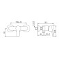 Hansa Primo - Mitigeur de douche, chrome 49450103