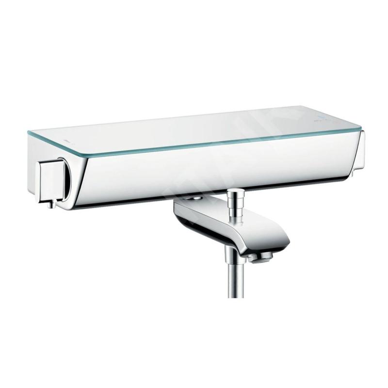 Hansgrohe Ecostat Select - Mitigeur thermostatique de baignoire, blanc/ chrome 13141400