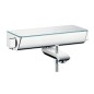 Hansgrohe Ecostat Select - Mitigeur thermostatique de baignoire, blanc/ chrome 13141400