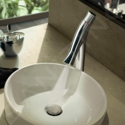 Axor Starck Organic - Mélangeur de lavabo à deux robinets, chrome 12012000