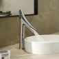 Axor Starck Organic - Mélangeur de lavabo à deux robinets, chrome 12012000