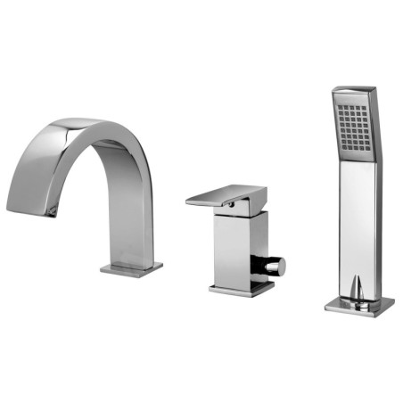 Paffoni Elle - Mitigeur de baignoire, installation 3 trous, chrome EL040CR