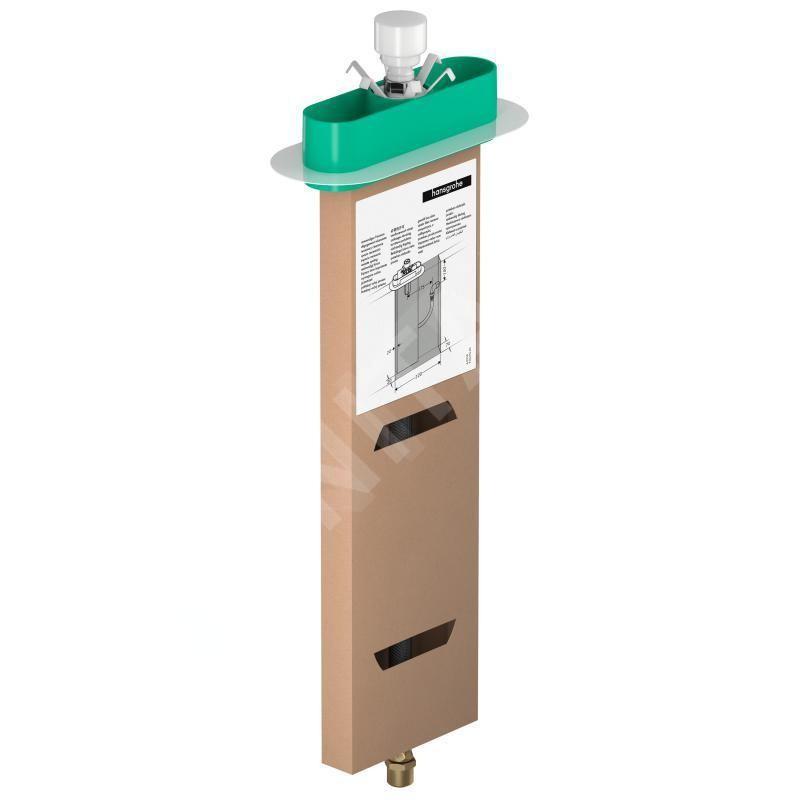 Hansgrohe sBox - Corps d'encastrement pour support de douchette sur bord de baignoire ou plage de carrelage 13560180