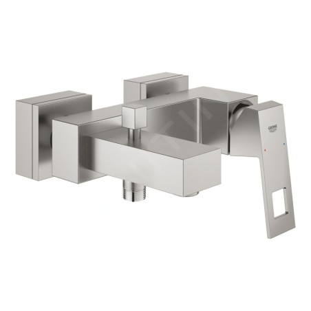 Grohe Eurocube - Mitigeur de baignoire, supersteel 23140DC0