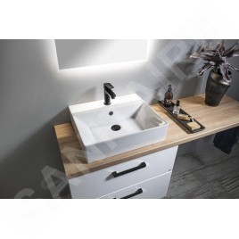 Aqualine Lotta - Mitigeur de lavabo, noir mat LT602B