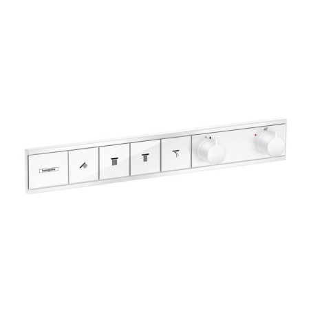 Hansgrohe RainSelect - Robinet encastré avec 4 fonctions, blanc mat 15382700