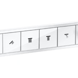 Hansgrohe RainSelect - Robinet encastré avec 4 fonctions, blanc mat 15382700