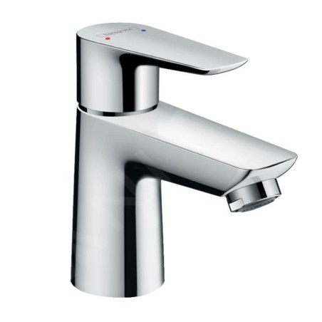 Hansgrohe Talis E - Mitigeur de lavabo 80 CoolStart, avec garniture de vidage à tirette, chrome 71703000