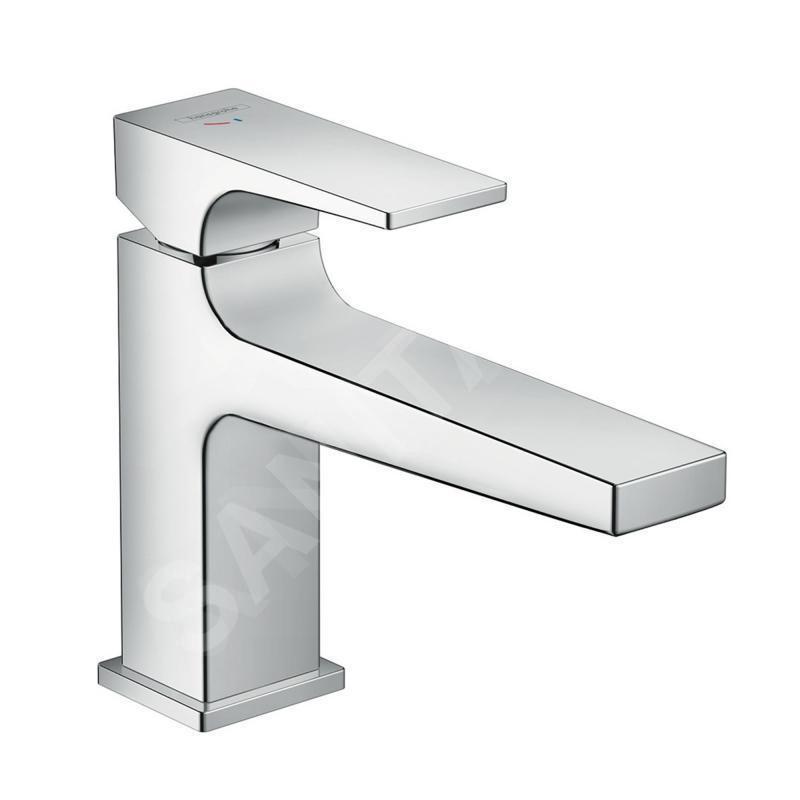 Hansgrohe Metropol - Mitigeur de lavabo 100 CoolStart avec garniture de vidage Push-Open, chrome 32503000