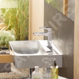 Hansgrohe Metropol - Mitigeur de lavabo 100 avec garniture de vidage Push-Open, chrome 74500000
