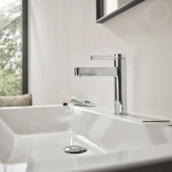 Hansgrohe Finoris - Mitigeur de lavabo 110, vidage Push-Open, EcoSmart, chrome 76023000