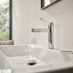 Hansgrohe Finoris - Mitigeur de lavabo 110, vidage Push-Open, EcoSmart, chrome 76023000
