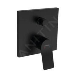 Hansgrohe Vivenis - Mitigeur de baignoire encastré, 2 sorties, noir mat 75415670