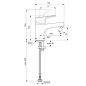Ideal Standard Cerabase - Mitigeur de lavabo, chrome BD391AA