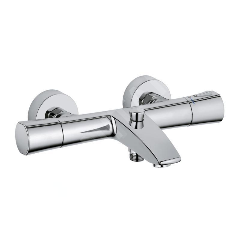 Kludi Zenta - Mitigeur thermostatique de baignoire, chrome 351010538