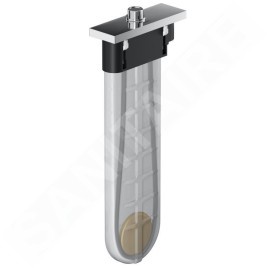 Hansgrohe sBox - Set de finiton de baignoire pour douchette, sBox, chrome 28010000