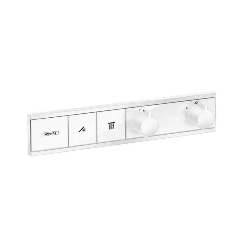 Hansgrohe RainSelect - Robinet encastré avec 2 fonctions, blanc mat 15380700