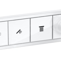 Hansgrohe RainSelect - Robinet encastré avec 2 fonctions, blanc mat 15380700