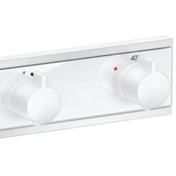 Hansgrohe RainSelect - Robinet encastré avec 2 fonctions, blanc mat 15380700