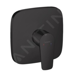 Hansgrohe Talis E - Mitigeur de douche encastré, noir mat 71765670