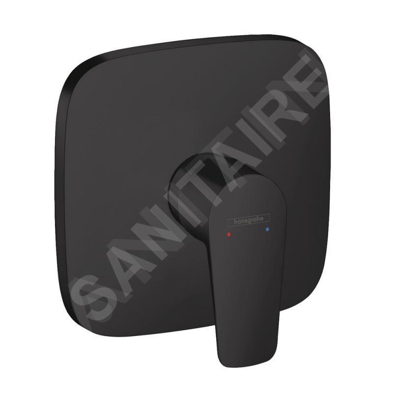 Hansgrohe Talis E - Mitigeur de douche encastré, noir mat 71765670
