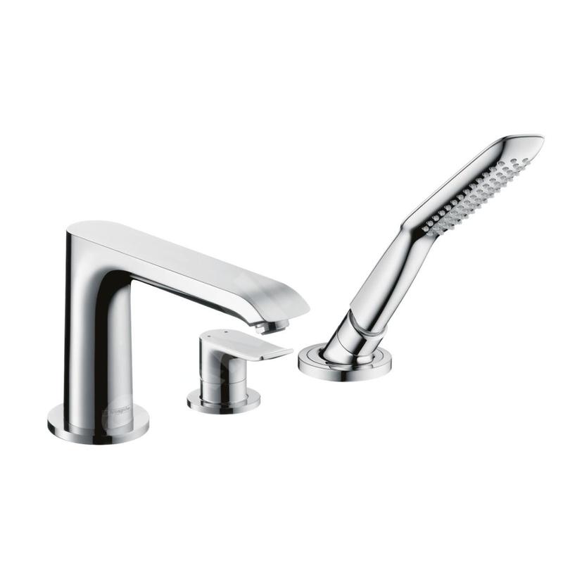 Hansgrohe Metris New - Mitigeur 3 trous pour bord de baignoire, chrome 31190000 Hansgrohe Metris New - Mitigeur 3 trous pour bord de baignoire, chrome 31190000