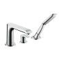Hansgrohe Metris New - Mitigeur 3 trous pour bord de baignoire, chrome 31190000 Hansgrohe Metris New - Mitigeur 3 trous pour bord de baignoire, chrome 31190000