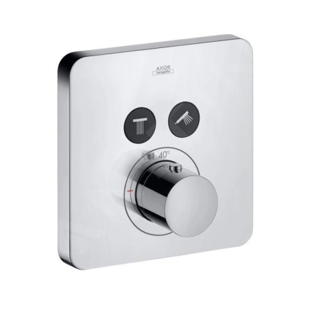 Axor ShowerSelect - Module thermostatique encastré pour 2 sorties, chrome 36707000