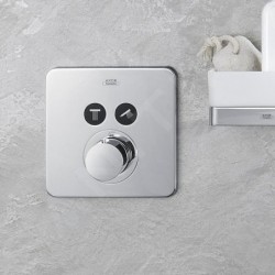 Axor ShowerSelect - Module thermostatique encastré pour 2 sorties, chrome 36707000