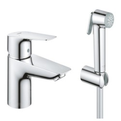 Grohe Start Edge - Mitigeur de lavabo avec douchette de bidet, chrome 23773001