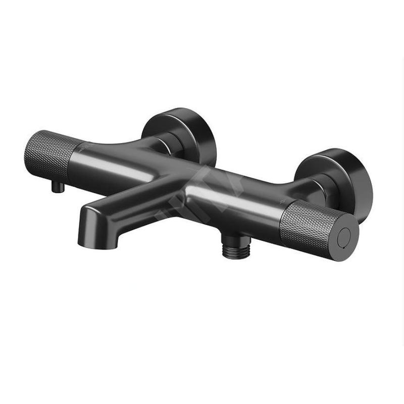 Cersanit Zen - Mitigeur thermostatique pour baignoire, gun metal S951-569