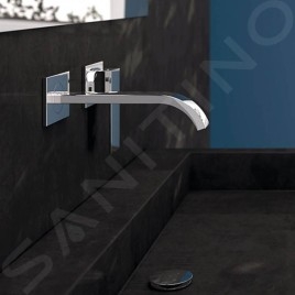 Steinberg 135 - Mitigeur de lavabo encastré, installation 2 trous, chrome 135 1814 3