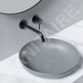 Steinberg 100 - Mitigeur de lavabo encastré, installation 2 trous, noir mat 100 1824 3 S