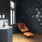 Steinberg 250 - Mitigeur de lavabo avec vidage, noir mat 250 1500 S
