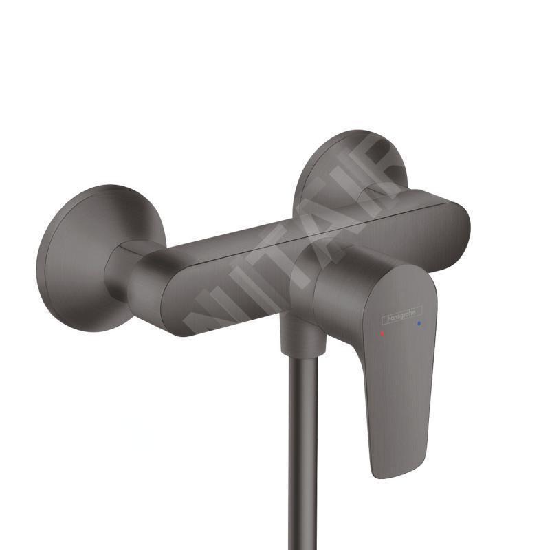 Hansgrohe Talis E - Mitigeur de douche, noir chromé brossé 71760340