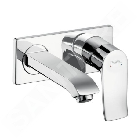 Hansgrohe Metris New - Mitigeur de lavabo encastré, chrome 31085000