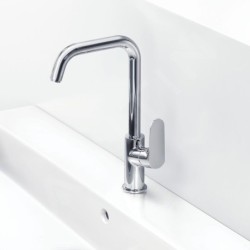 Hansgrohe Focus E2 - Mitigeur de lavabo 240 avec bec orientable et garniture de vidage, chrome 31609000