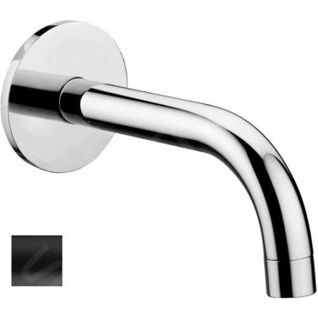 Paffoni Light - Bec déverseur de baignoire, noir mat ZBOC141NO