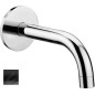 Paffoni Light - Bec déverseur de baignoire, noir mat ZBOC141NO