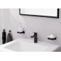Hansgrohe Logis - Mitigeur de lavabo avec vidage, EcoSmart, noir mat 71171670