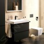 Hansgrohe Tecturis E - Mitigeur de lavabo avec vidage, EcoSmart, noir mat 73010670